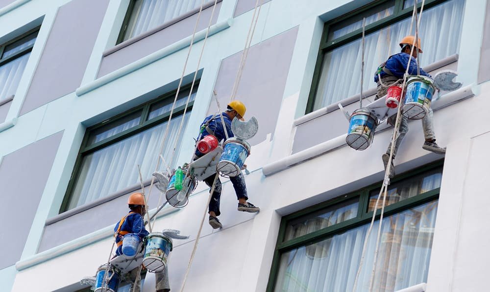 Pintura de Prédio GS Castro Engenharia Reforma de Fechada